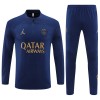 Sudadera De Entrenamiento Paris Saint-Germain Cremallera De Cuarto 23-24 Armada - Hombre